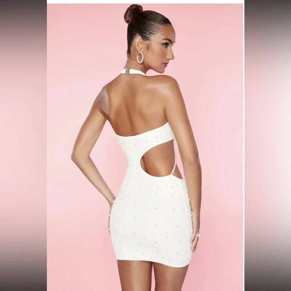 Oh Polly White Mini Dress - Picture 2 of 6